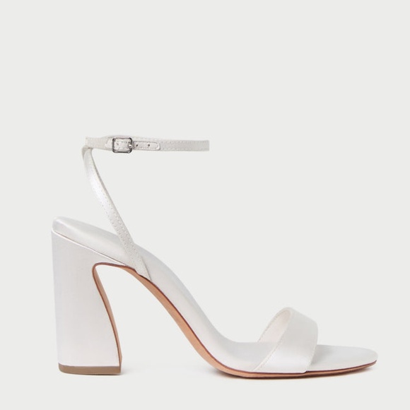 Loeffler Randall - Malia Cream Curved−Heel Sandal - Picture 1 of 5